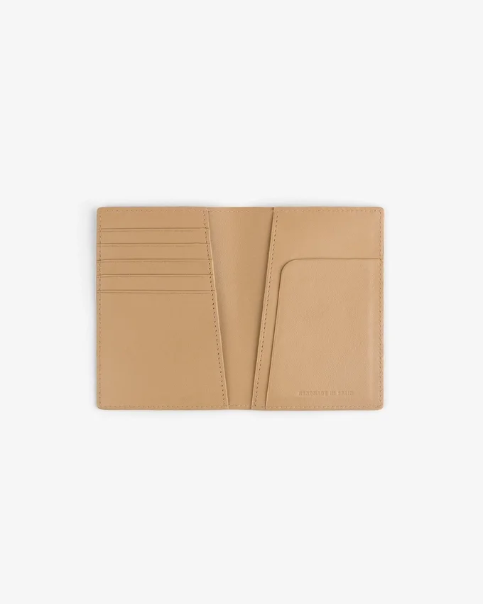 Passfodral i nubuck med krokodilprägling
