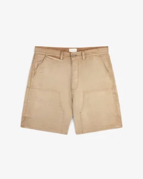 Plaggfärgade Carpenter-shorts