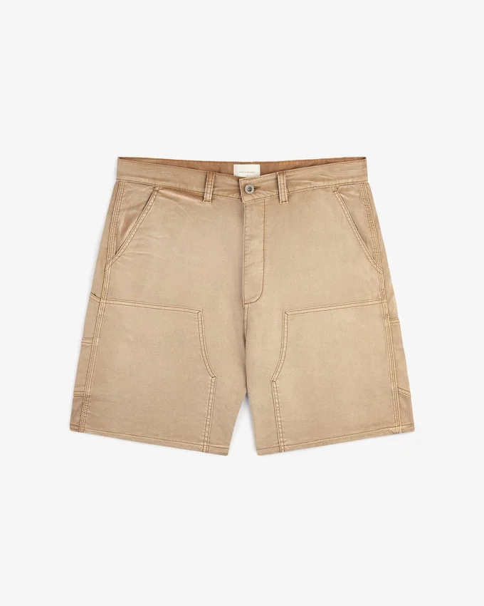 Plaggfärgade Carpenter-shorts