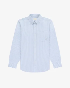 Randig Crest Oxford-skjorta