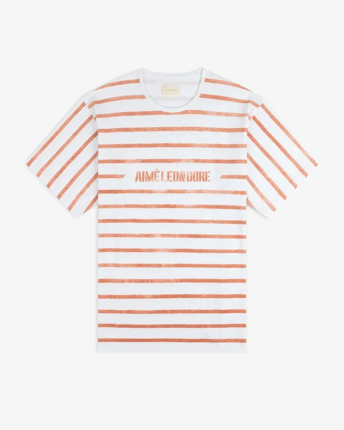 Slub-T-shirt för stranden