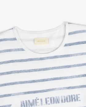 Slub-T-shirt för stranden