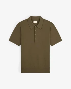 Stickad polotröja