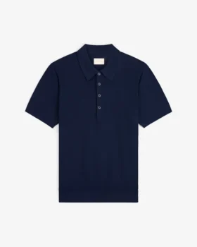 Stickad polotröja