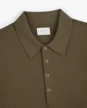 Stickad polotröja