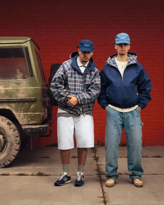 Ljusblå jeansshorts