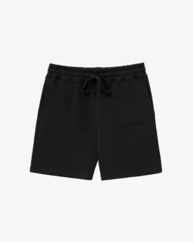 Sweatshorts med ton-i-ton-logotyp