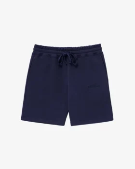 Sweatshorts med ton-i-ton-logotyp