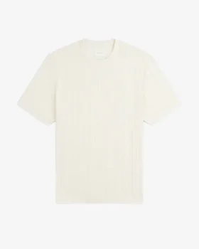T-shirt i merinoull med öljettar