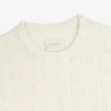 T-shirt i merinoull med öljettar