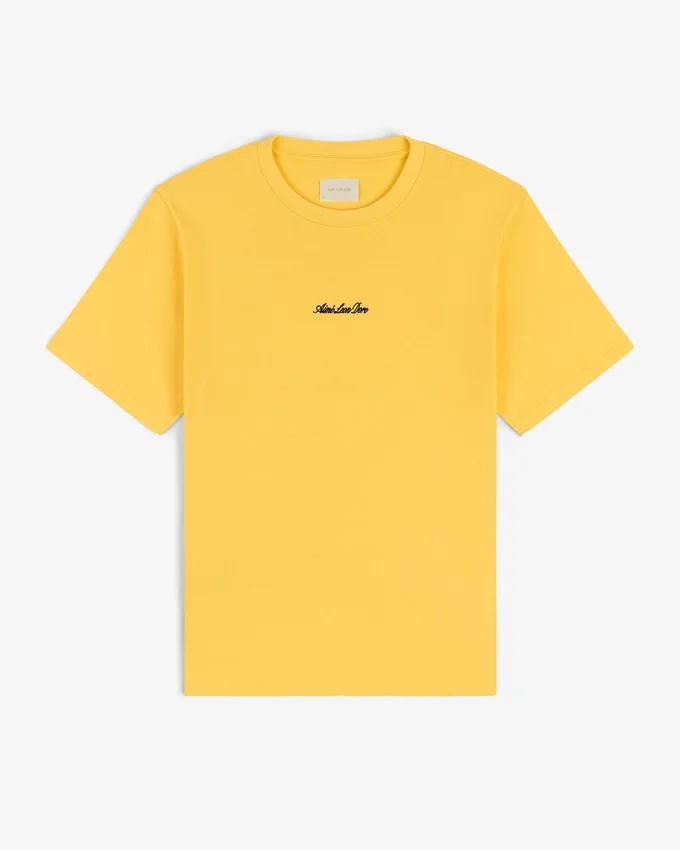 T-shirt med broderad logotyp