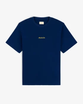 T-shirt med broderad logotyp