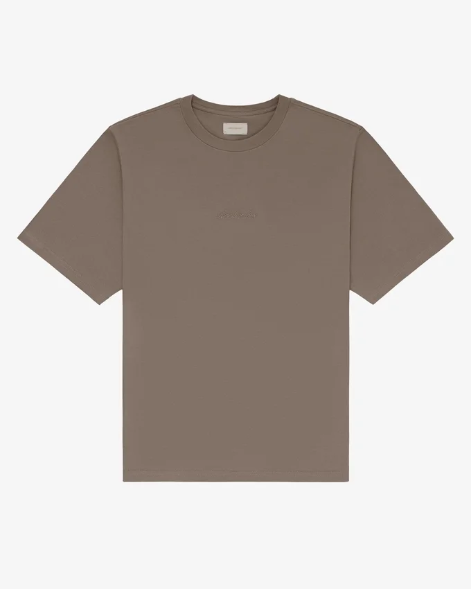 T-shirt med broderad logotyp