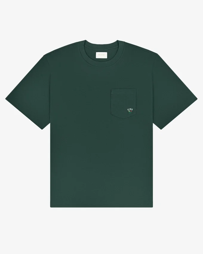 T-shirt med emblemficka