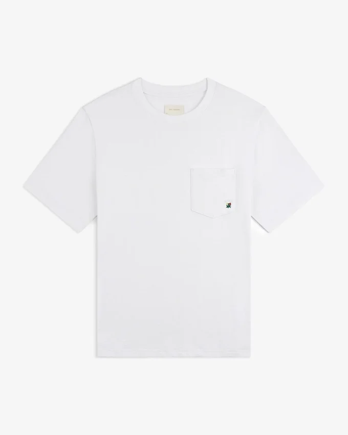 T-shirt med emblemficka