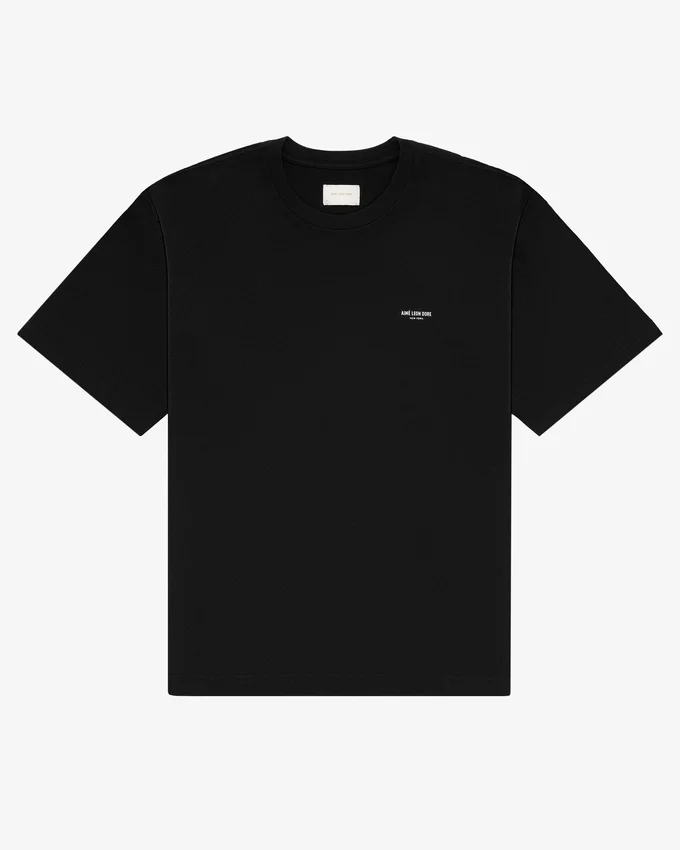 T-shirt med mikro-logotyp