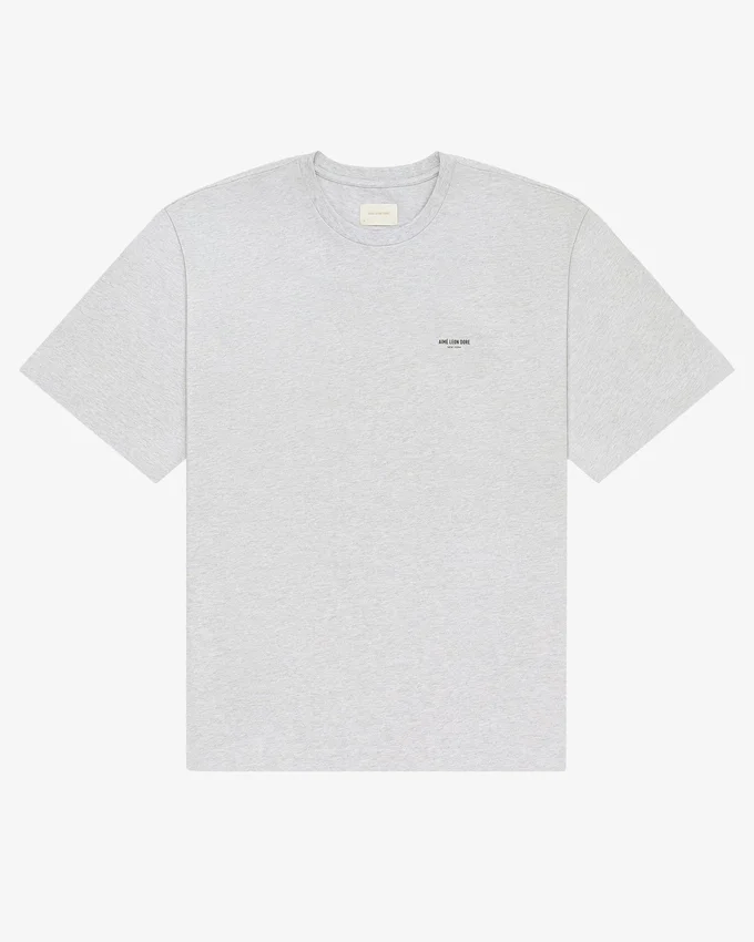 T-shirt med mikro-logotyp