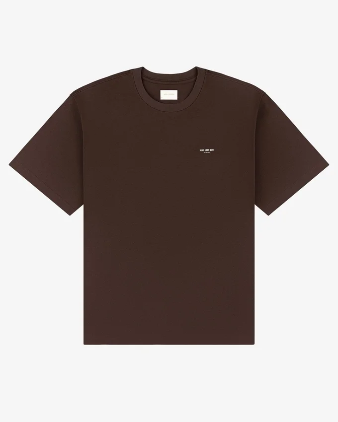T-shirt med mikro-logotyp
