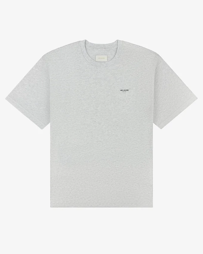 T-shirt med mikro-logotyp