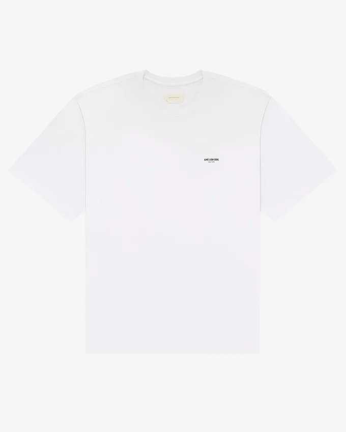 T-shirt med mikro-logotyp