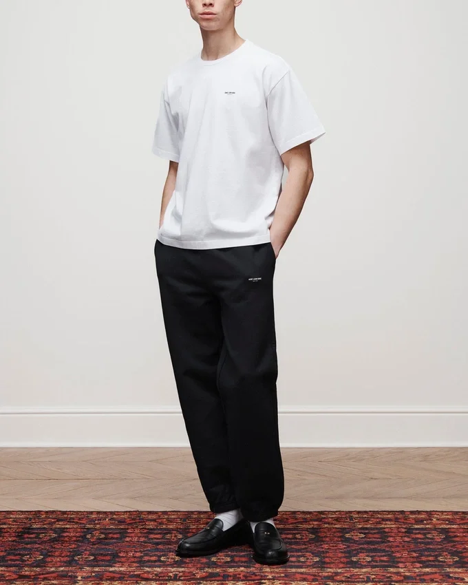 T-shirt med mikro-logotyp