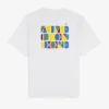 T-shirt med staplat logo