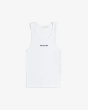 Tanktop med broderad logotyp