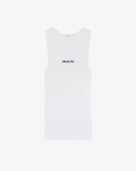 Tanktop med broderad logotyp