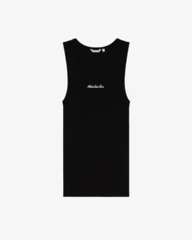 Tanktop med broderad logotyp