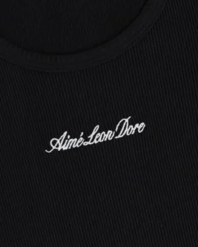Tanktop med broderad logotyp