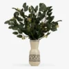 Vase med textilmönster