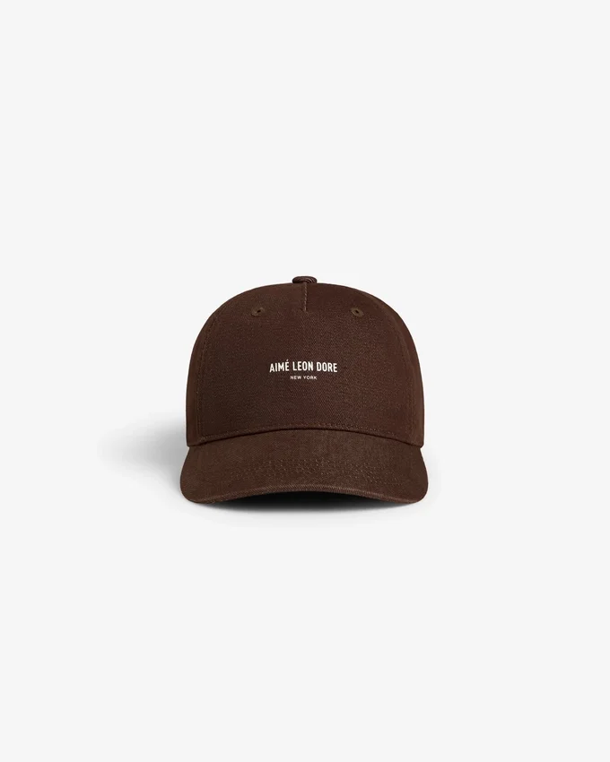 Vintage-hatt med mikro-logotyp