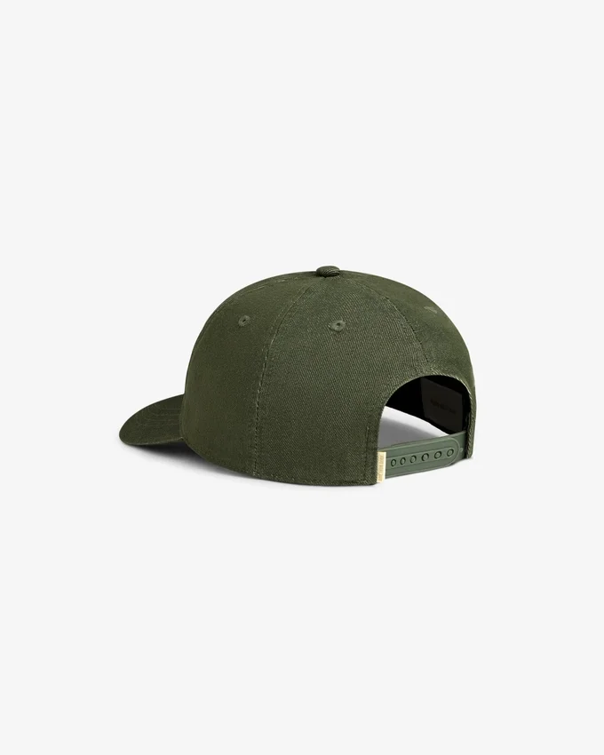 Vintage-hatt med mikro-logotyp