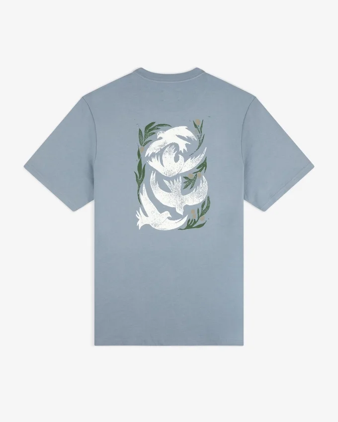 Woodblock Dove-T-shirt